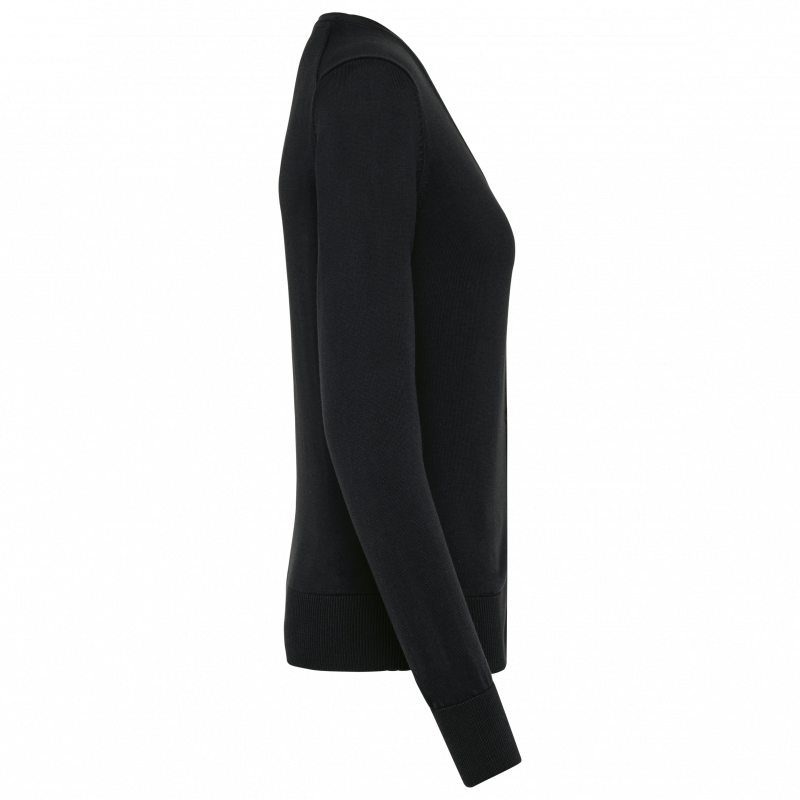 Cardigan femme en coton Supima, coupe droite, style chic