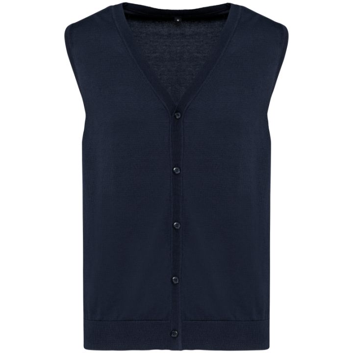 Cardigan Ajusté en Coton Peigné Supima