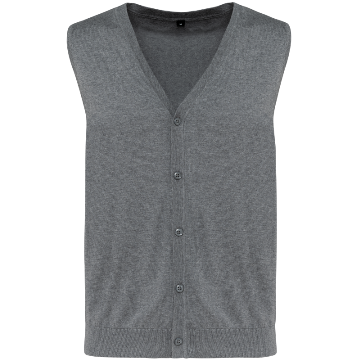 Cardigan Ajusté en Coton Peigné Supima