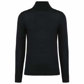 Pull en laine mérinos homme col roulé (2)