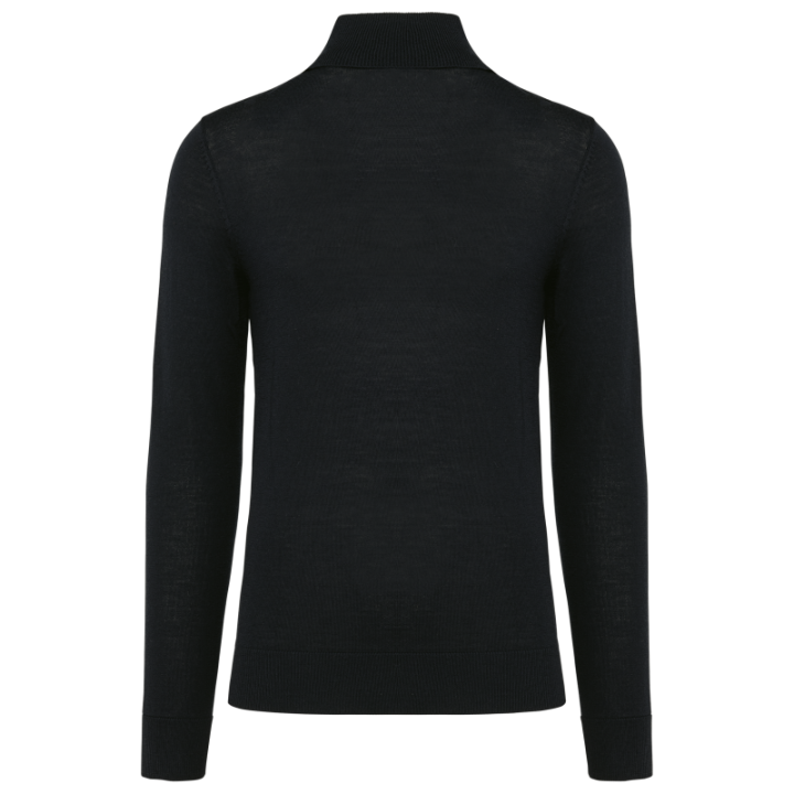 Pull en laine mérinos homme col roulé