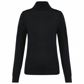 Pull en laine femme mérinos col roulé (2)