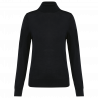Pull en laine femme mérinos col roulé