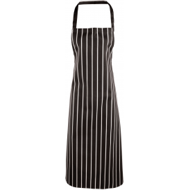 Tablier bavette a rayures