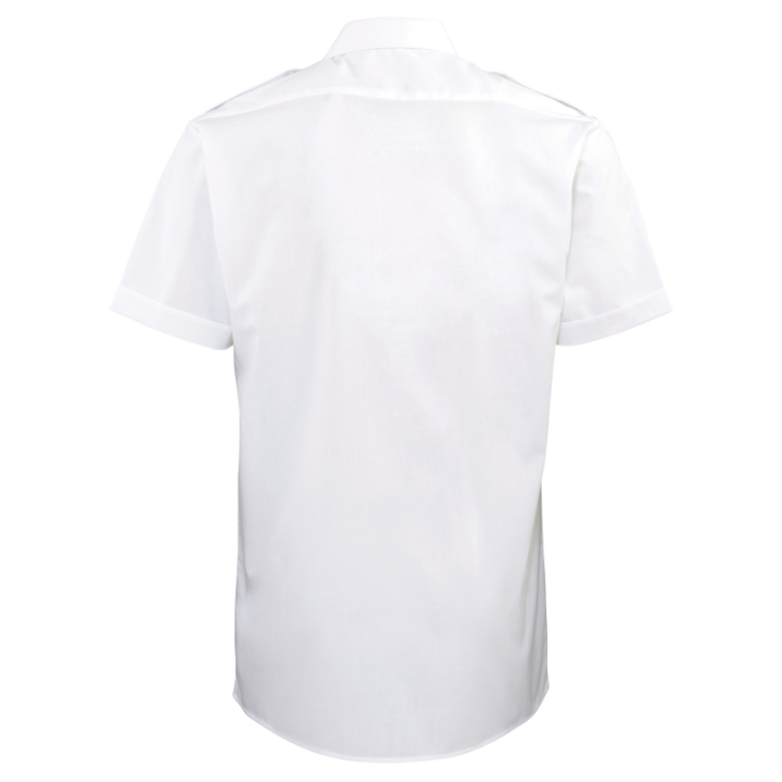 Chemisette pilote à épaulettes manches courtes