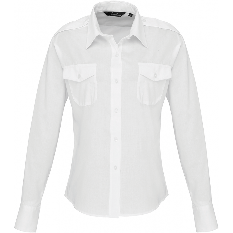 Chemise femme Pilote manches longues Chemise femme Pilote manches longues