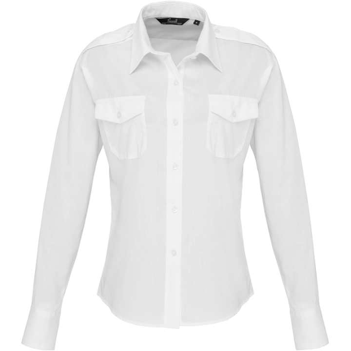 Chemise femme Pilote manches longues