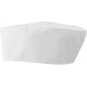 Calot rond de cuisinier élastiqué à l'arrière