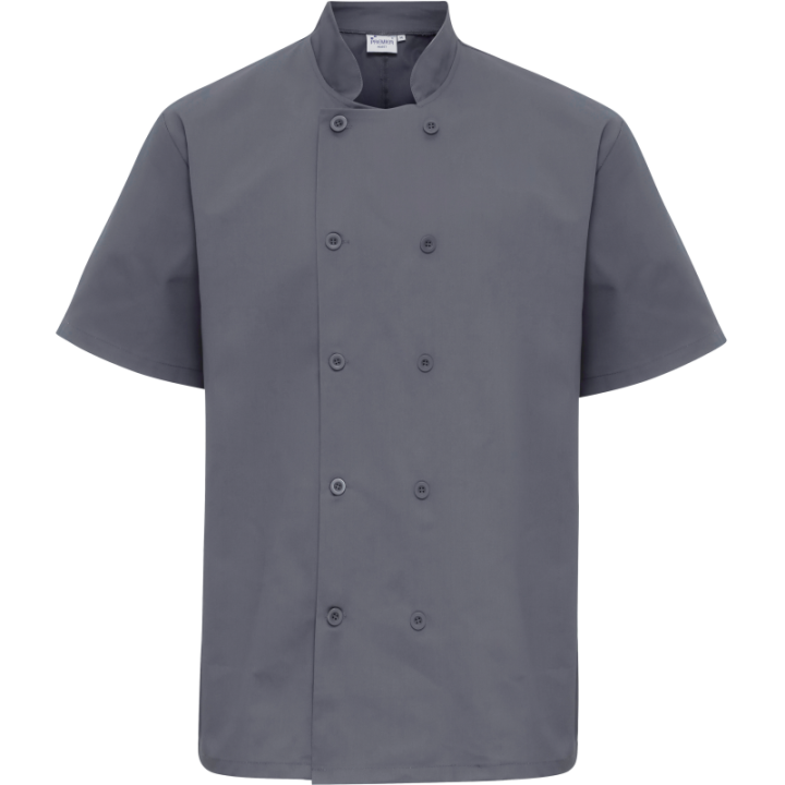 Veste mixte de cuisinier manches courtes premier