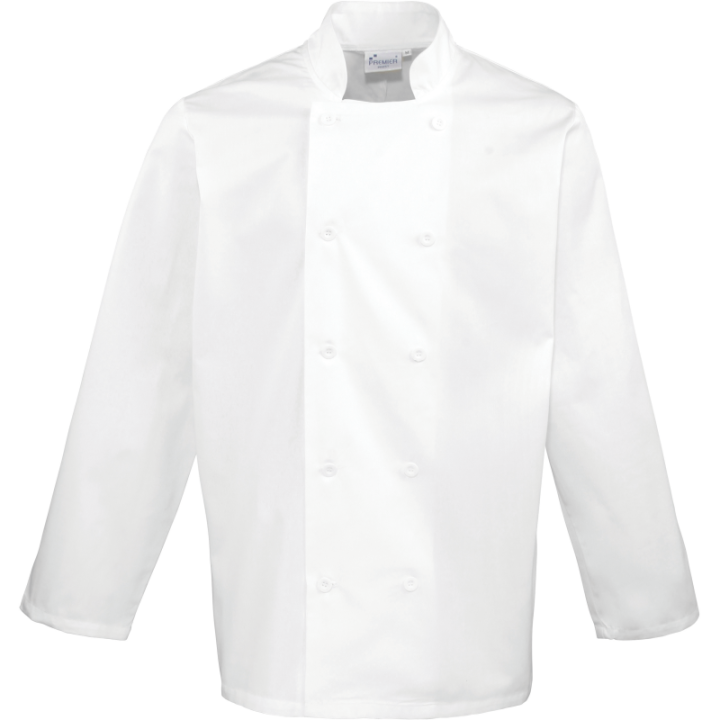 Veste mixte de cuisinier manches longues premier