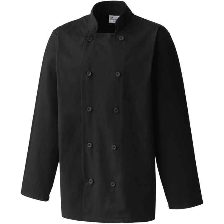 Veste mixte de cuisinier manches longues premier