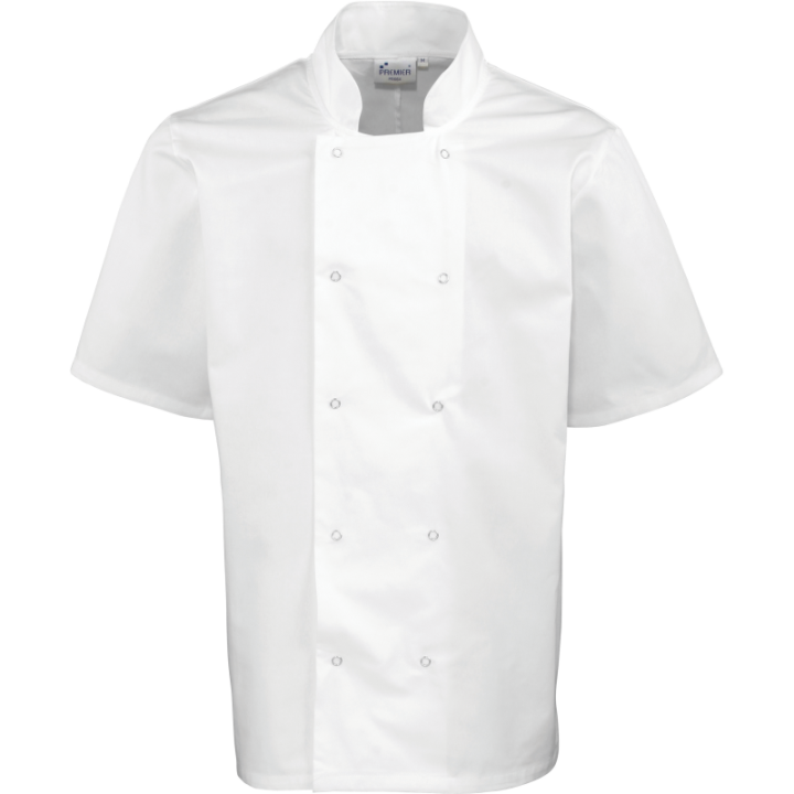 Veste de cuisinier manches courtes Premier