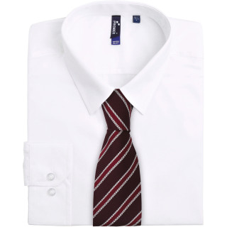 Cravate rayée "Waffle" PREMIER