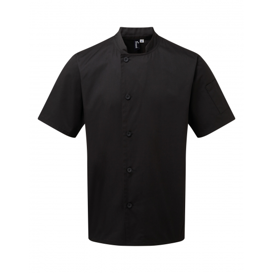 Veste chef cuisinier manches courtes "essential"