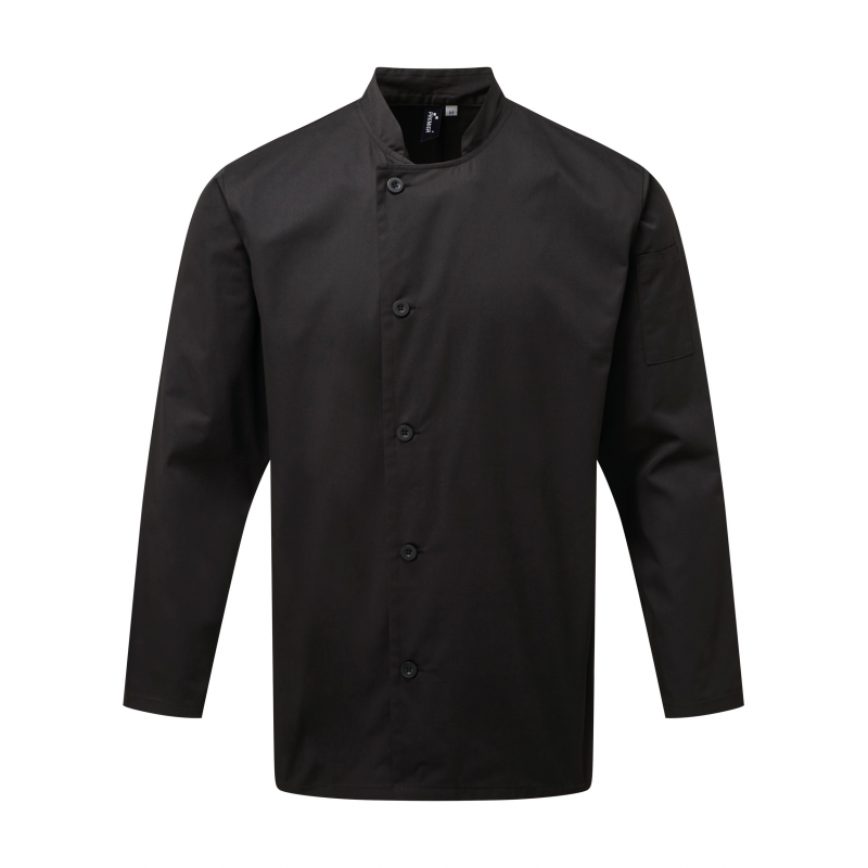 Veste chef cuisinier manches longues "essential"