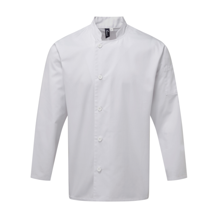 Veste chef cuisinier manches longues "essential"