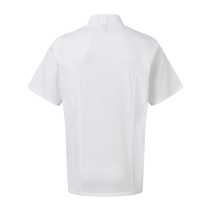 Veste chef cuisinier manches courtes