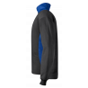 Sweat-shirt unisexe col zippé
