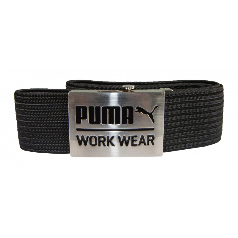 Ceinture tressée avec boucle en métal