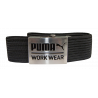 Ceinture tressée avec boucle en métal