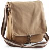 Sac messager  désert  en toile quadra