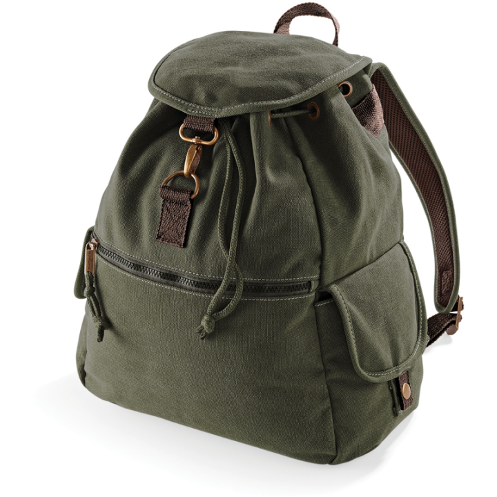 Sac messager  désert  en toile quadra