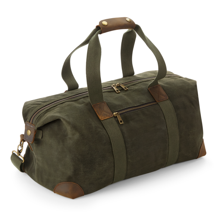 Sac en toile cirée avec bandoulière