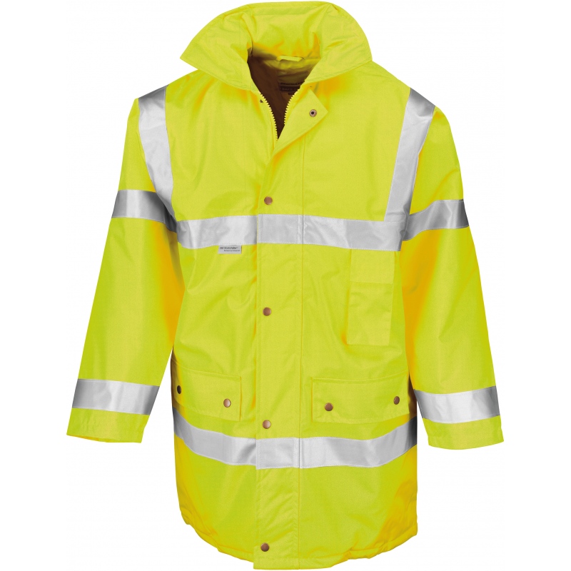 Parka sécurite Haute Visibilité EN 20471 Classe 3 Result