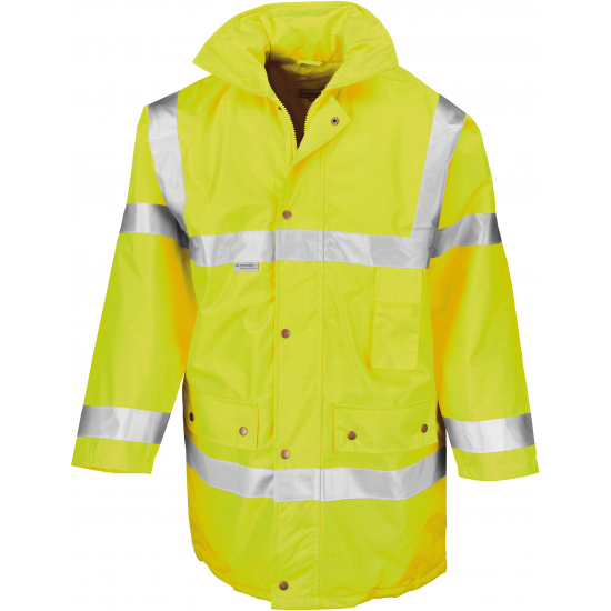 Parka sécurite Haute Visibilité EN 20471 Classe 3 Result