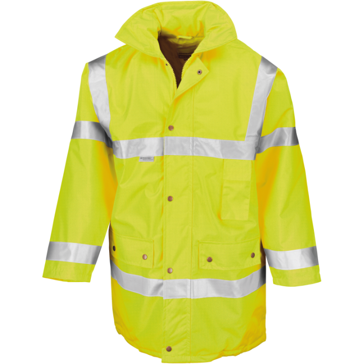 Parka sécurite Haute Visibilité EN 20471 Classe 3 Result