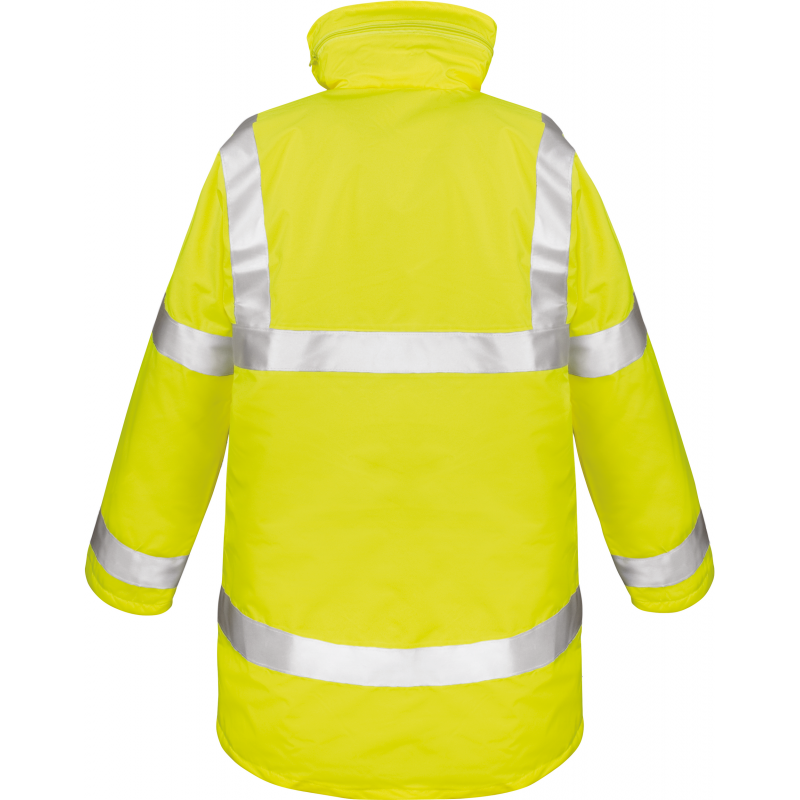 Parka sécurite Haute Visibilité EN 20471 Classe 3 Result