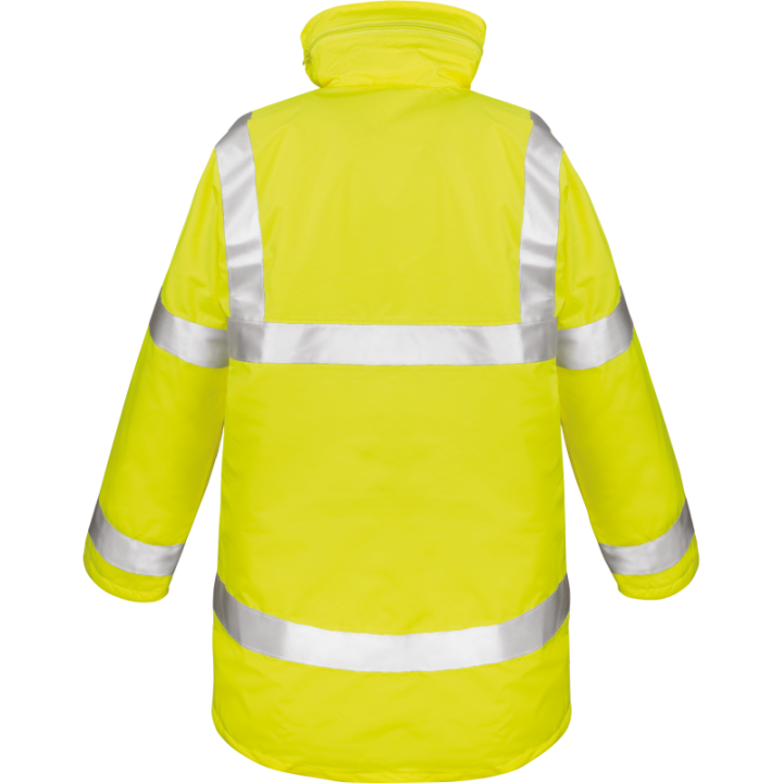 Parka sécurite Haute Visibilité EN 20471 Classe 3 Result