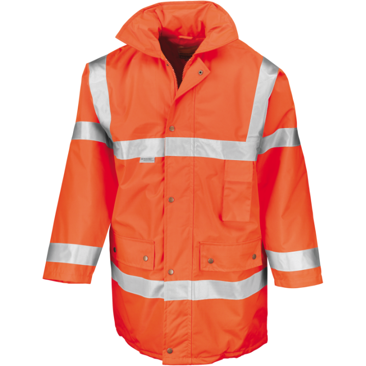 Parka sécurite Haute Visibilité EN 20471 Classe 3 Result