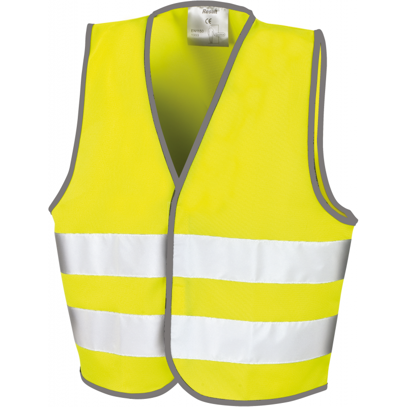 Gilet jaune fluo enfant Result