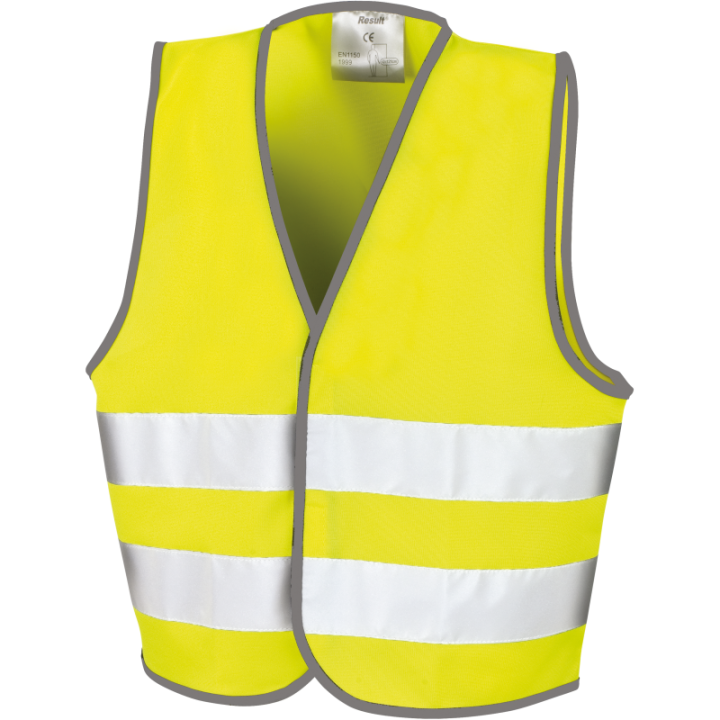 Gilet jaune fluo enfant Result
