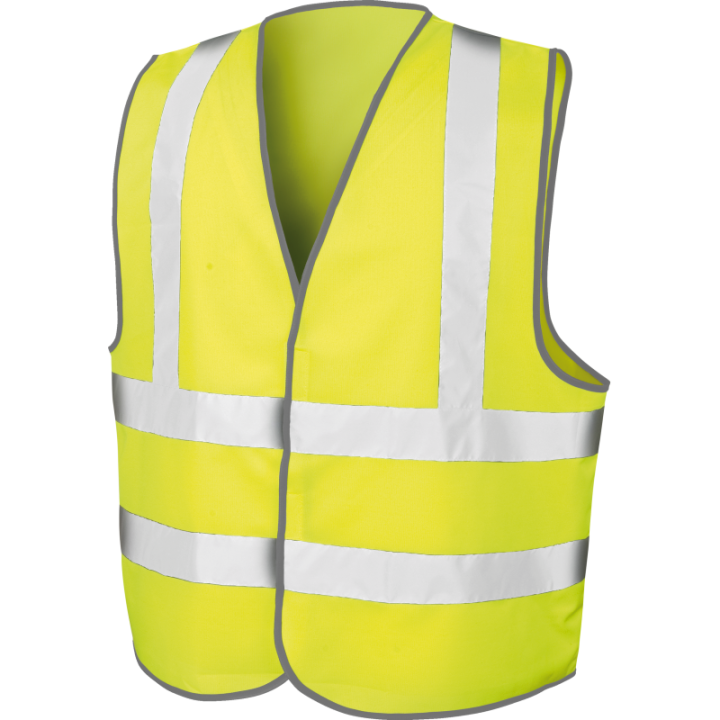 Gilet de sécurité haute visibilité fluo EN20471 Classe 2