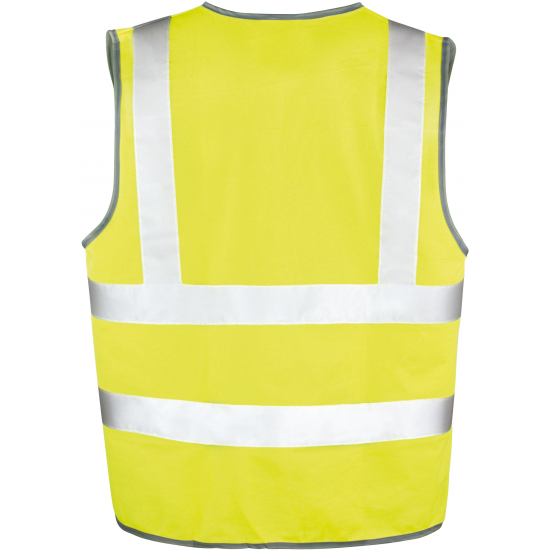 Gilet de sécurité haute visibilité fluo EN20471 Classe 2