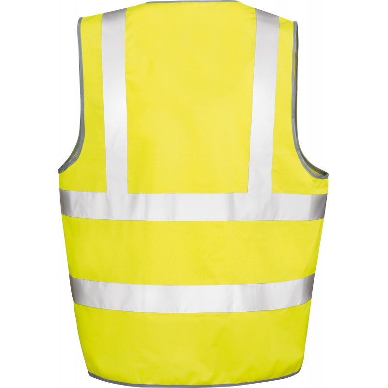 Gilet de sécurité haute visibilité fluo EN20471 Classe 2