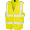 Gilet haute visibilité zippé