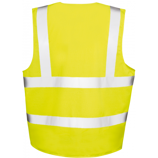 Gilet haute visibilité zippé