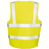 Gilet haute visibilité zippé