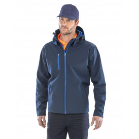 Veste Softshell avec capuche homme