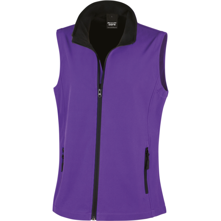 Gilet Softshell sans manches femme