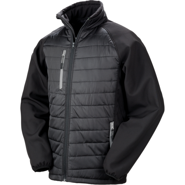 Veste Softshell black Compass