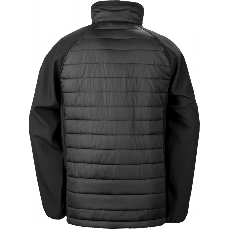 Veste Softshell black Compass
