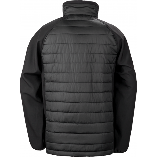 Veste Softshell black Compass