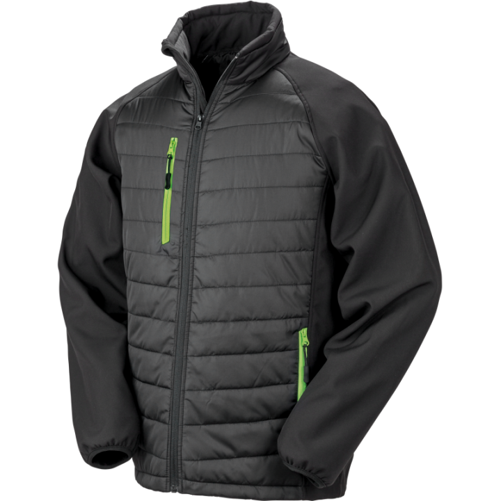 Veste Softshell black Compass