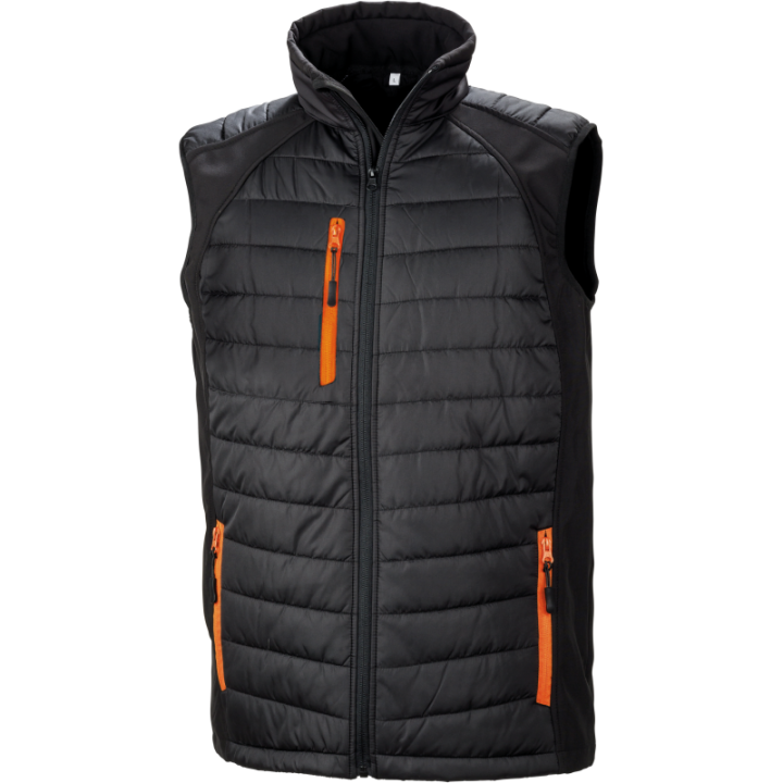 Gilet Softshell black Compass
