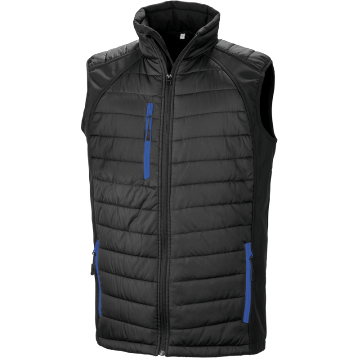 Gilet Softshell black Compass