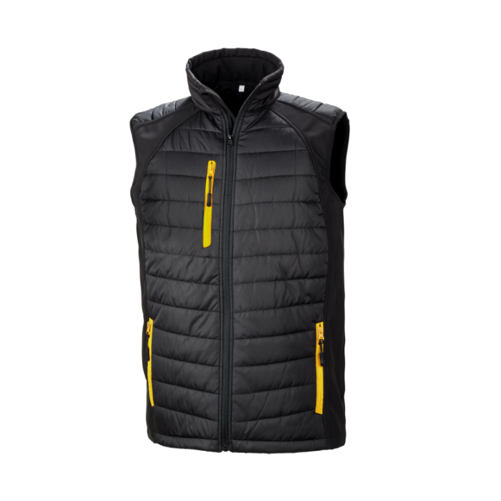 Gilet Softshell black Compass